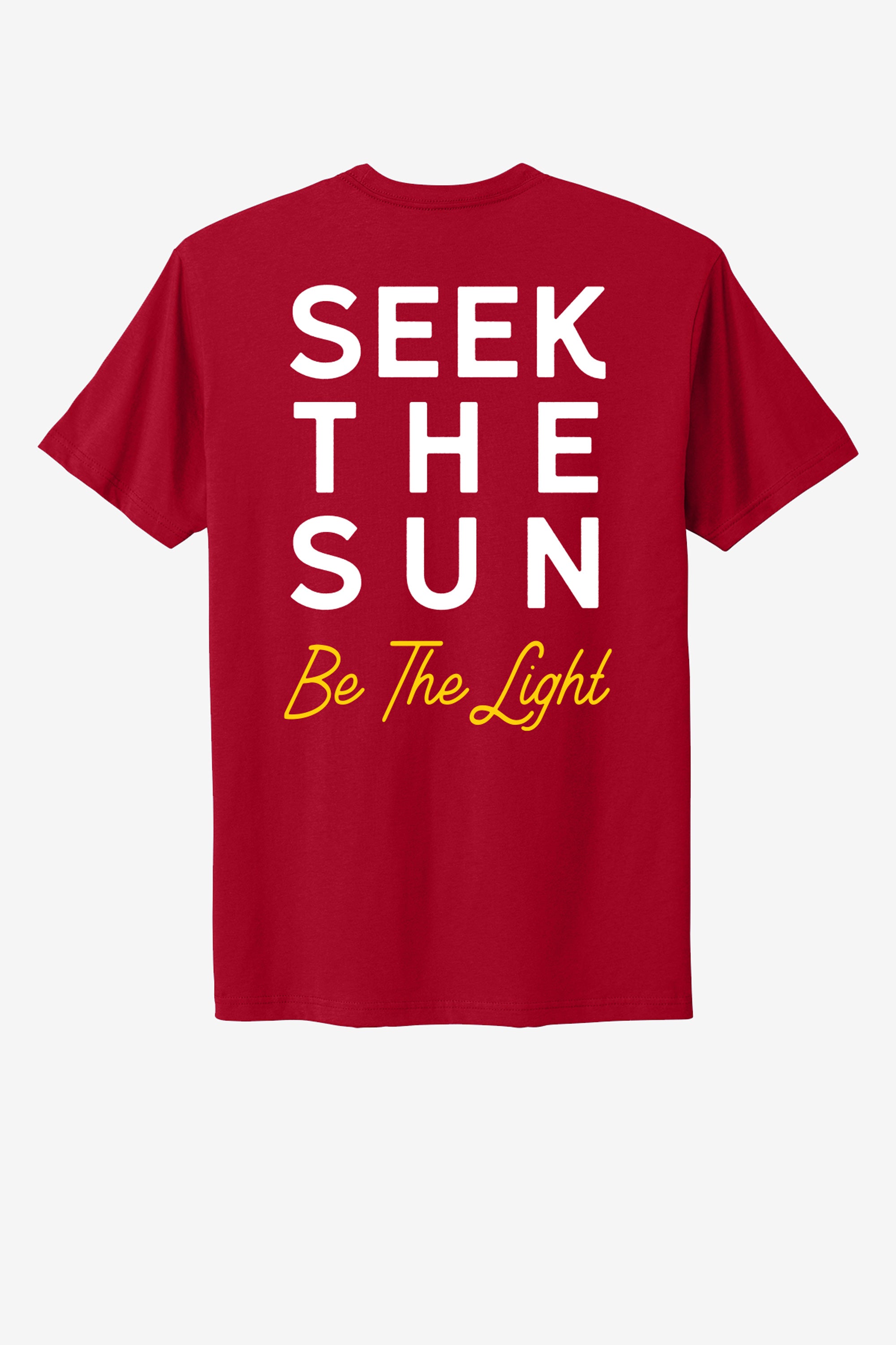 No 1. Seek The Sun™ Be the Light™ Original t-shirt Men's