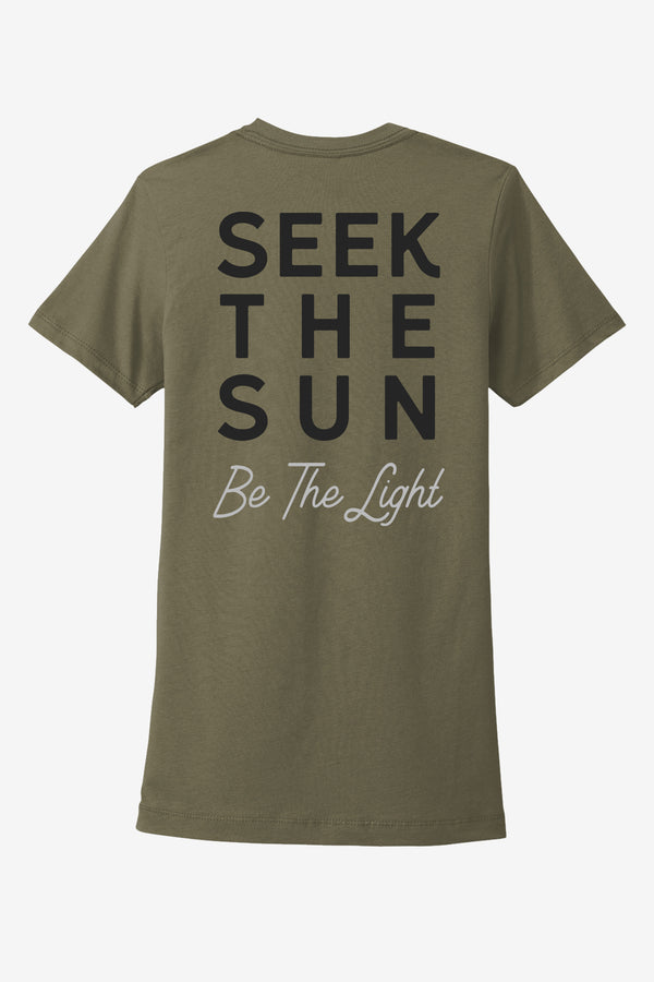 No 1. Seek The Sun™ Be the Light™ Original t-shirt Women's