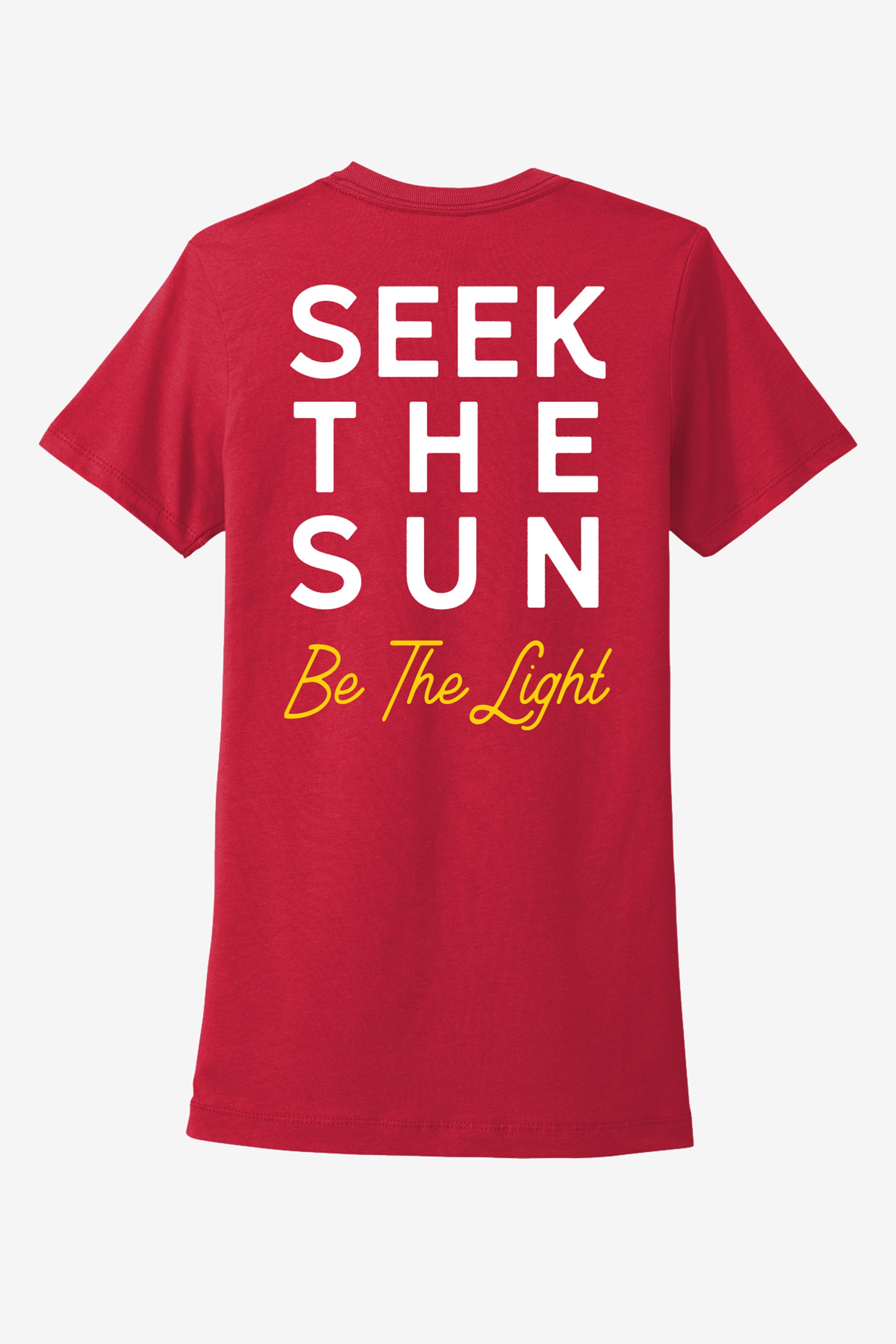 No 1. Seek The Sun™ Be the Light™ Original t-shirt Women's